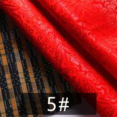 Bruiloft decoratie Wit brokaat stof satijn Jacquard cheongsam stof avondjurk tissue JA27