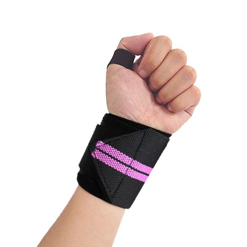 Adjustable Wristband Elastic Wrist Wraps Bandages For Weightlifting Power Lifting Breathable Wrist Support