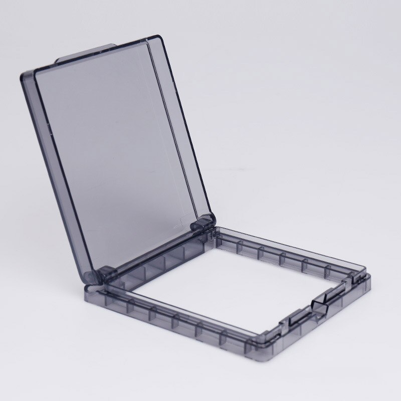 Wall Mount Switch Box Switch Self-adhesive Ultra-thin Waterproof Box Bathroom Touch Switch Cover Black Socket Splash-proof Box