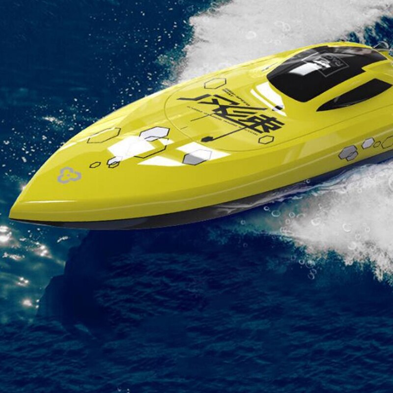 2.4G Speedboot Rc Boot High Speed Afstandsbediening Boot Dubbele Layer Cover Navigatie Model Voor Kinderen Speelgoed