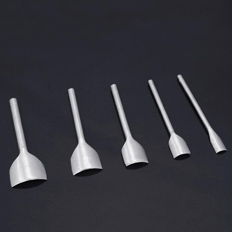 Juego de Herramientas semicirculares para cortar cuero, herramientas de artesanía para cinturones, perforadora de extremo de cuero, 6 uds./9 Uds.