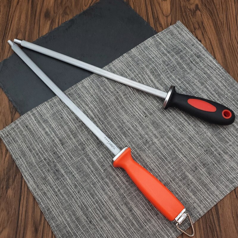 Barra afiladora de acero al carbono, musats, precio especial, 12 pulgadas