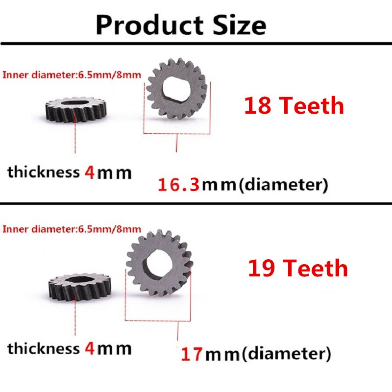 READXT – engrenage moteur de toit ouvrant de voiture, 18/19 dents, pour A3 A4 B8 B9 A6 C6 C7 Q3 Q5 Q7 Golf 4 6 MK6 Passat B6 B7 Tiguan Benz W202 W203 W204