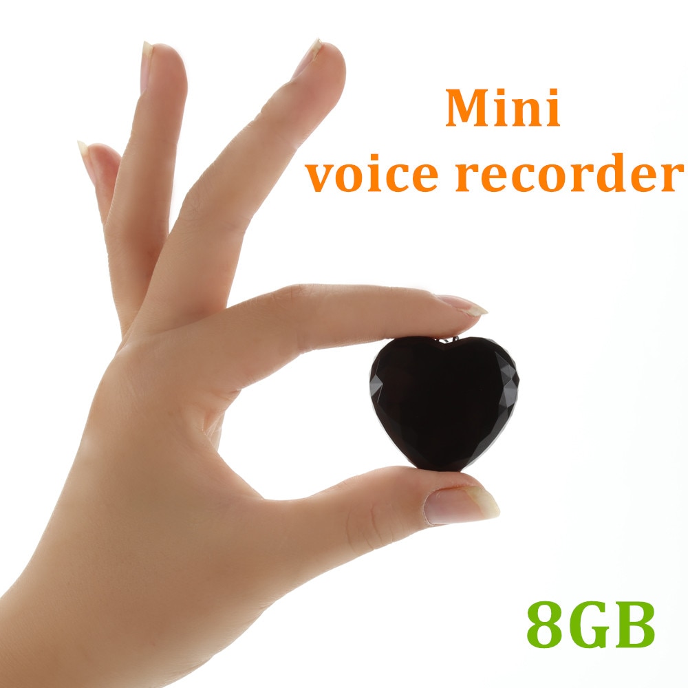 Digitale voice recorder usb voice activated recorder HNSAT 8GB Opnametijd ongeveer 94 uur