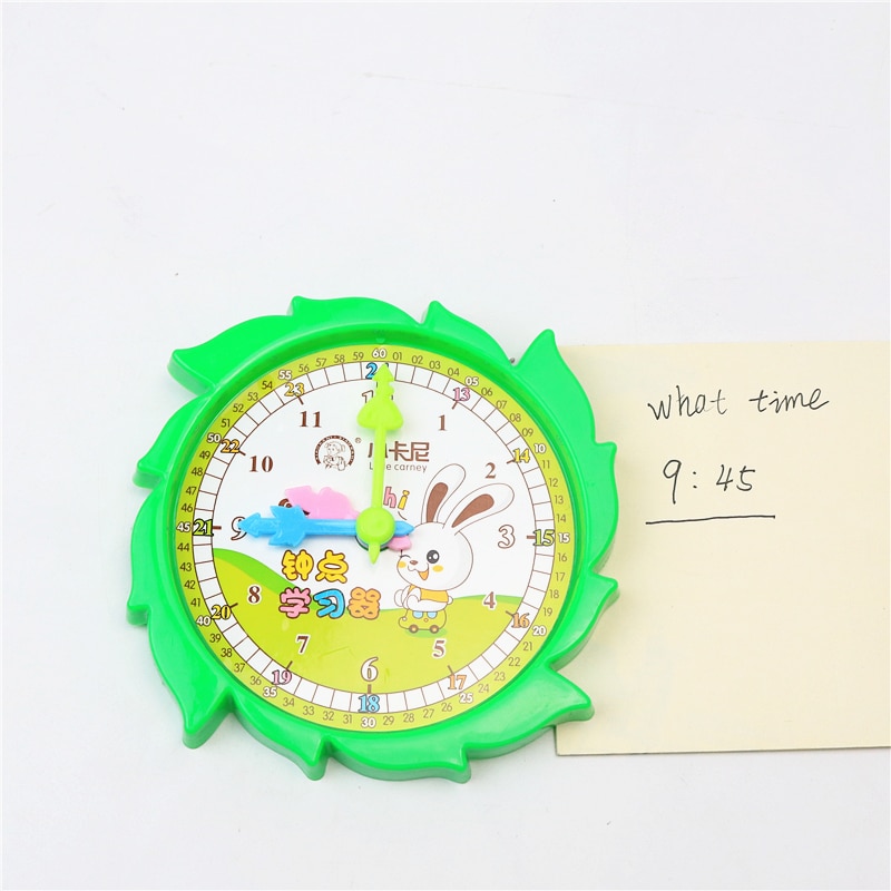 Children learning clock Mathematics Early Childhood Teaching Tools