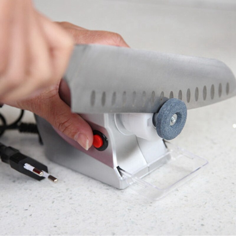 Afilador de cuchillos eléctrico, afilador rápido automático, afilador motorizado, herramienta de afilado, cuchillos profesionales, afilador, multifunción