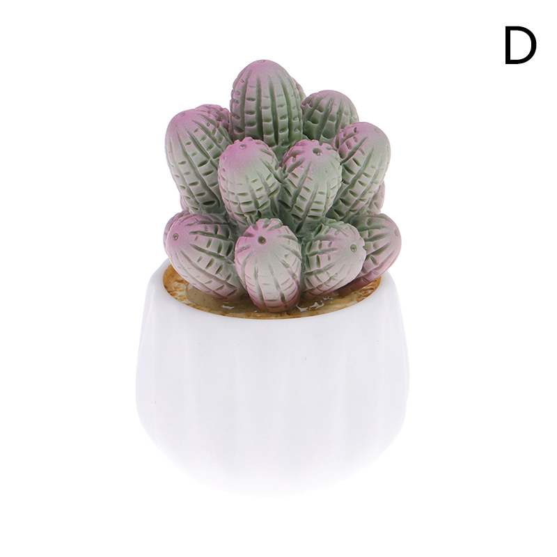 Accessori per auto carino primavera verde occhio pianta cactus ottavino ornamento in vaso ottavino gadget decorazione per auto interni: Kaki scuro