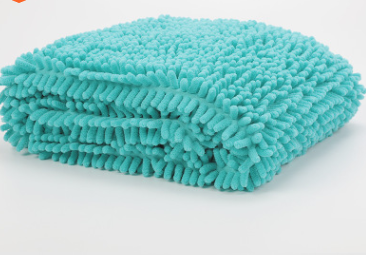 Pet Towel - Quick Water Absorption - Polyester - Dog Grooming Supplies: Blue / M