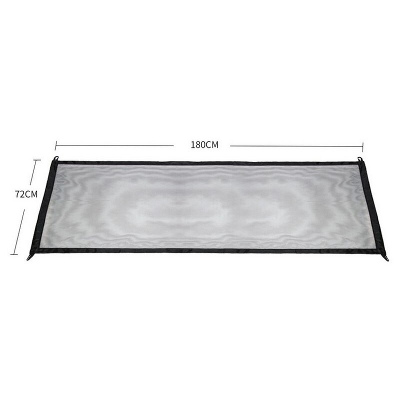 Magic Gate Portable Folding Safe Guard Install Anywhere Baby Safety Fence Pet Safety Enclosure Using In Car or Home Pet Barrier: 180x72cm