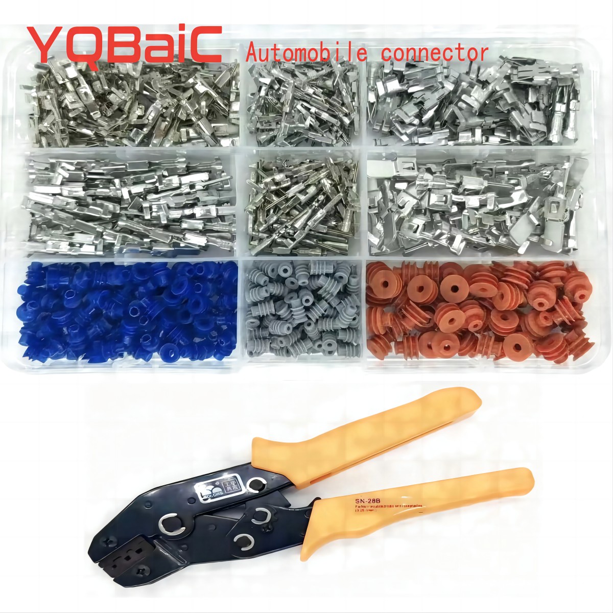 electrical connectors terminals Automotive Connector Piece 2.2/ 2.8/ 3.5 MM Male And Female Interconnected car terminal