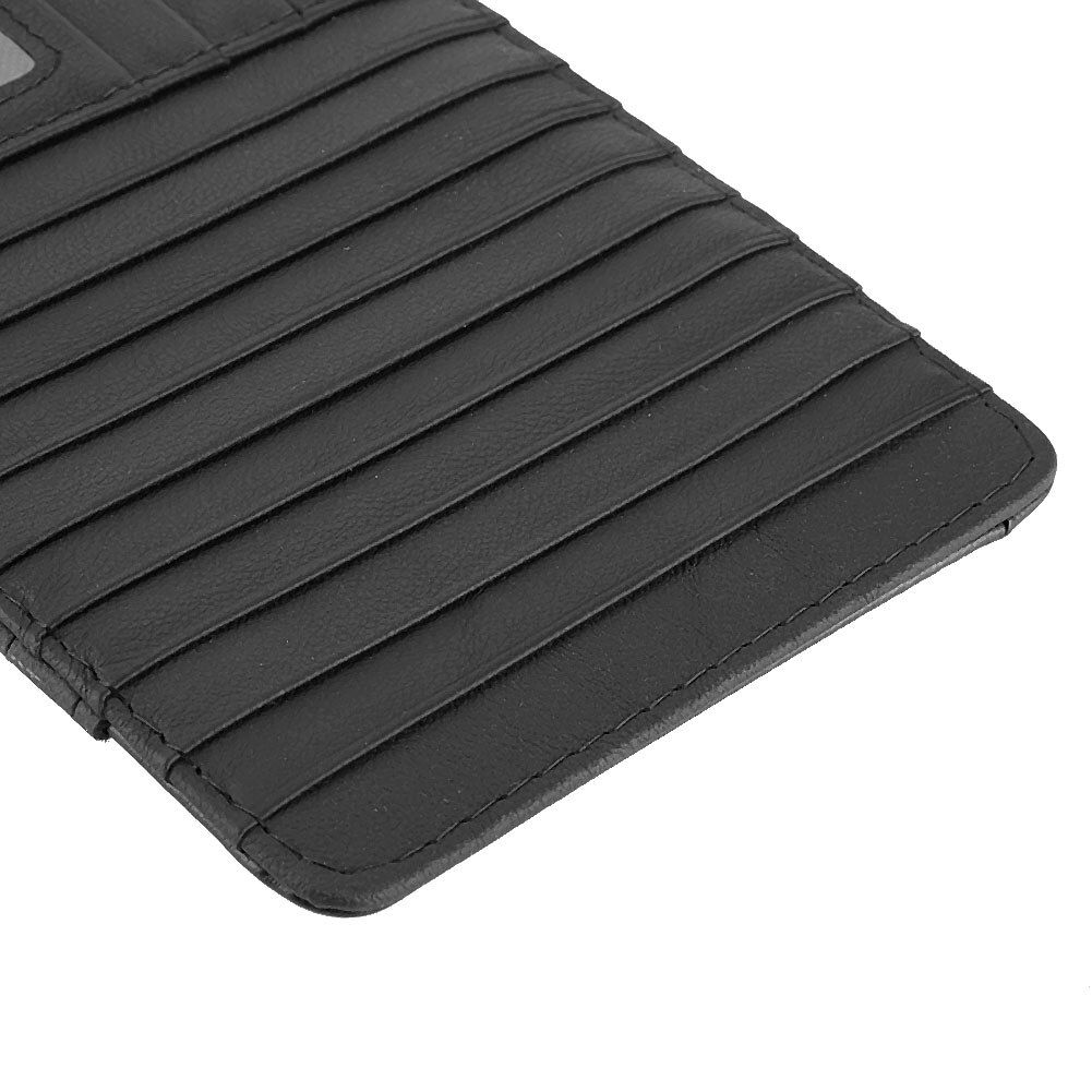 Universal bil solskjerm skinn cd solbriller kort oppbevaringslomme organiser holder bil skinn organizer