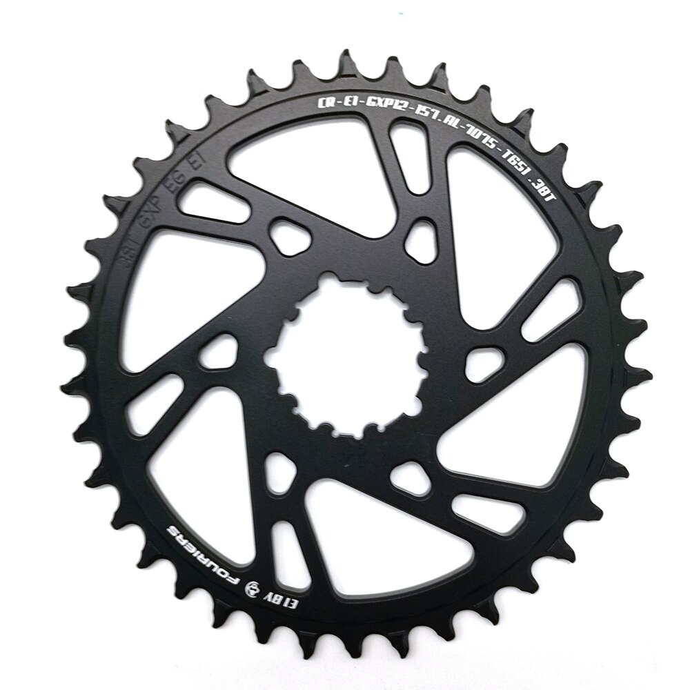 Fouriers mtb fiets enkel kettingblad 0mm offset direct mount boost 157mm voor gxp 12 speed smal breed tanden fiets kettingblad: 36t