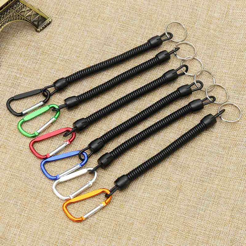 Vissen Lanyards Varen Touwen Kayak Camping Secure Tang Lip Grips Visgerei Vis Gereedschap Vissen Accessoire Carabinet