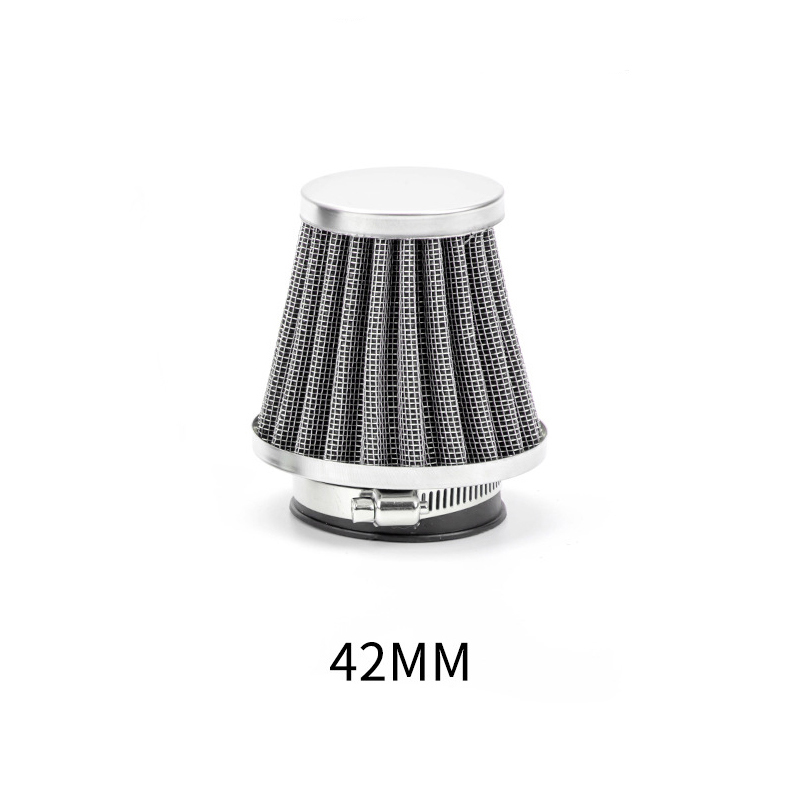1pc universel 35-60mm moto filtre à Air conique nettoyant saleté fosse haut débit d'air filtre à Air conique nettoyeur de saleté: Lavande