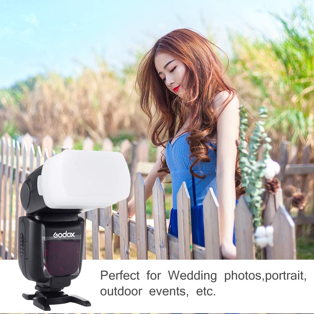 Godox Flash Diffuser Dome Bounce - Fit Godox V860II V850II TT685 TT600 Flash Speedlight
