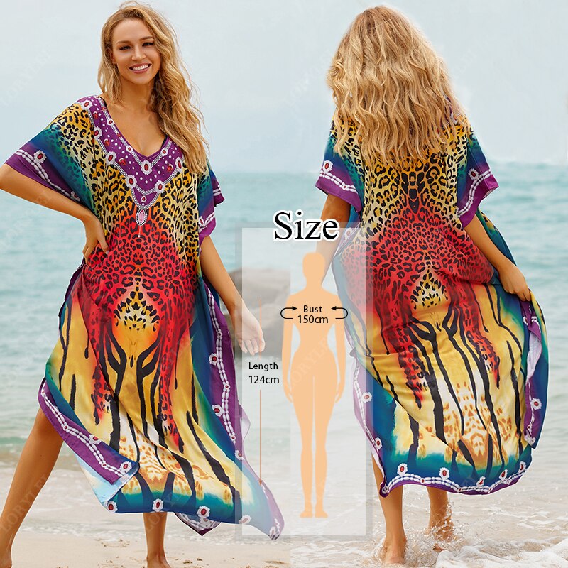 Cotton Beach Cover up Kaftans Sarong Bathing Suit Cover ups Beach Pareos Swimsuit Cover up Womens Swim Wear Beach Tunic #Q641: Q990-641