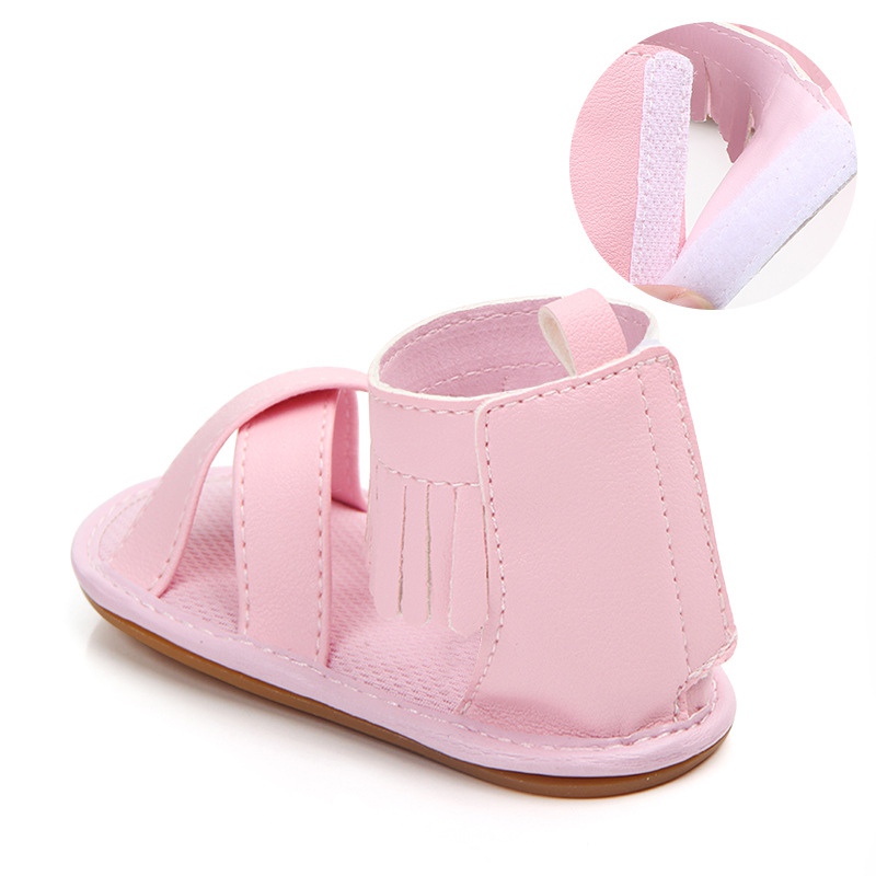 Baby Girl Sandals Newborn PU Tassel Sandals Newborn Baby Girl Shoes Cute Child Sandals For Baby Girls