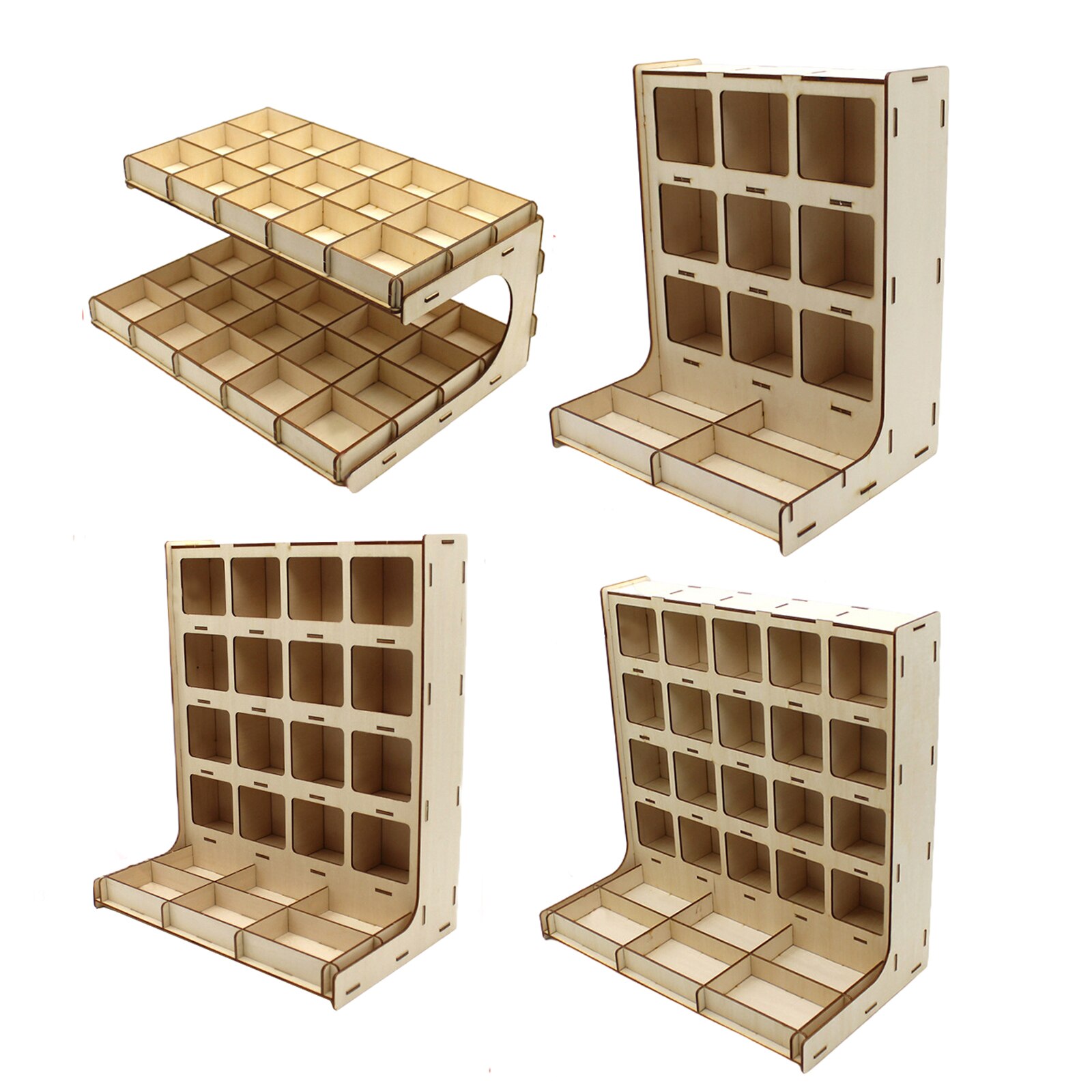 Miniature Model Paint Rack Stand Painting Station Modular Paint Rack Pigment Ink Bottle Paints Tool Holder for Modeling Tool