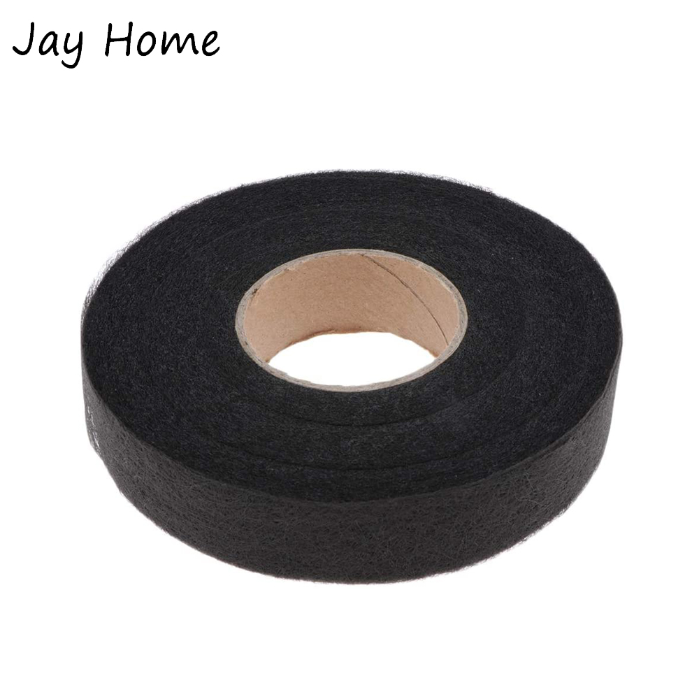 100M Iron-on Hemming Tape Fabric Fusing Tape Double Sided Fusible Bonding Web Adhesive Tape for Clothes Jeans Pants Sewing Tools