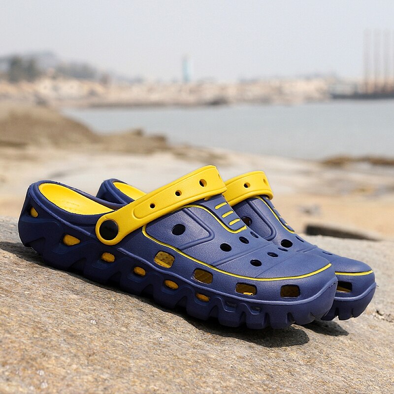 Originele Tuin Slippers Band Sneldrogend Water Schoenen Mannen Jelly Sport Zomer Strand Aqua Slipper Outdoor Sandalen Muilezels Schoenen