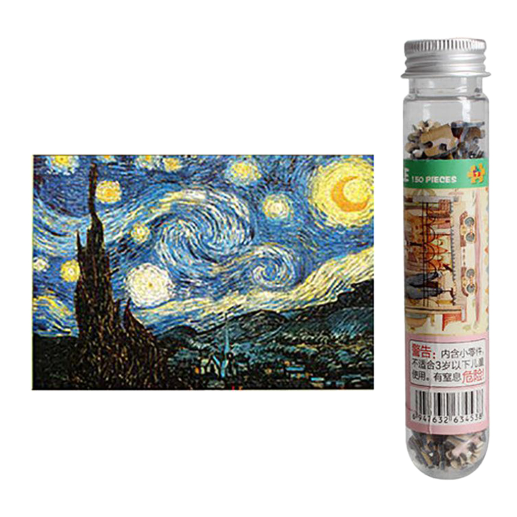 Mini Puzzle de peinture, Capsule de Test, Puzzle difficile à assembler soi-même, de 12 ans et plus, 6x4 pouces
