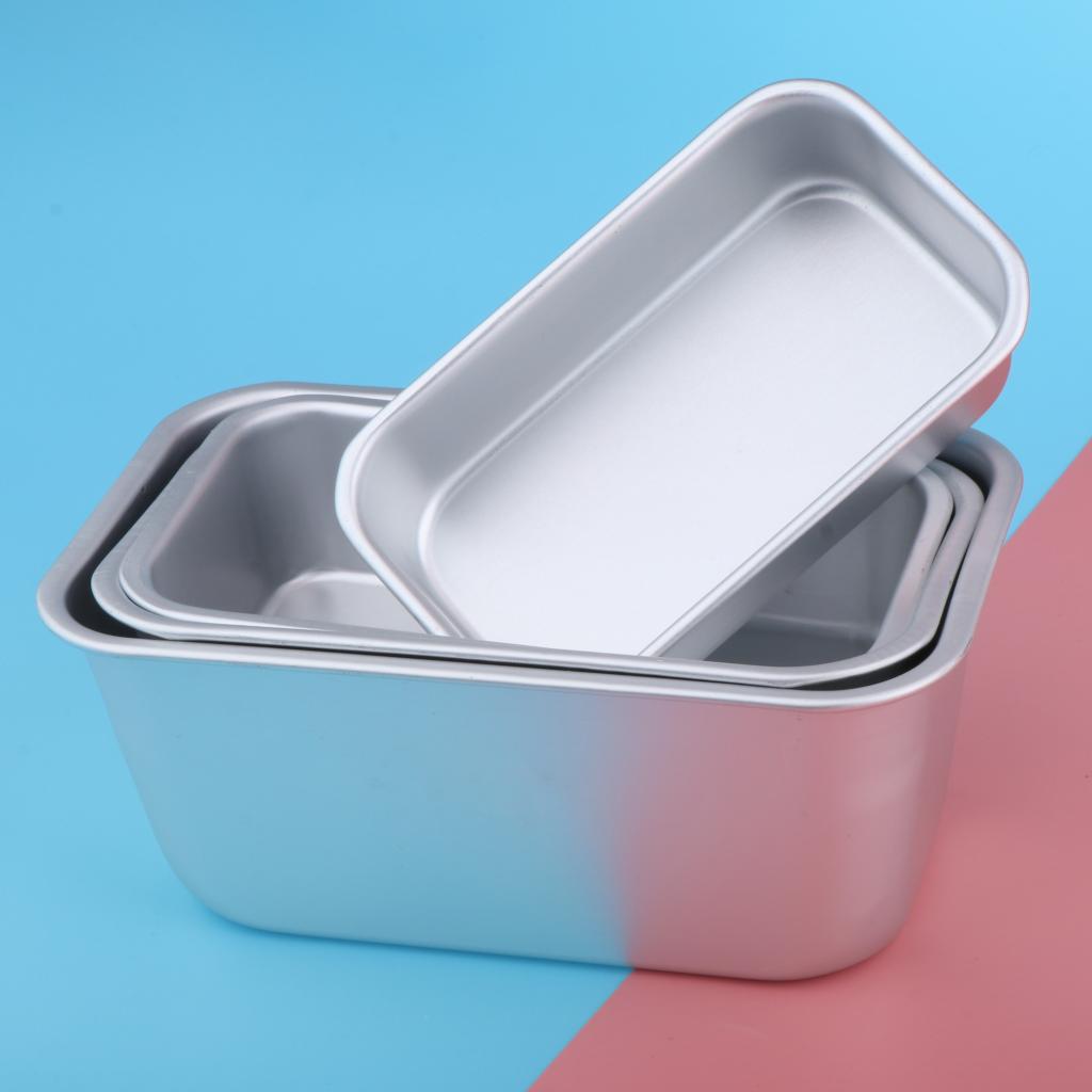 Aluminiumslegering brødform brødform tinnbrett ikke-pinne baking diy hjemmelaget bakeware kjøkken