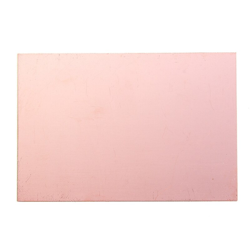 Placa de fibra de vidrio FR4 laminada de cobre PCB de doble cara, 10x15cm, 10 Uds.