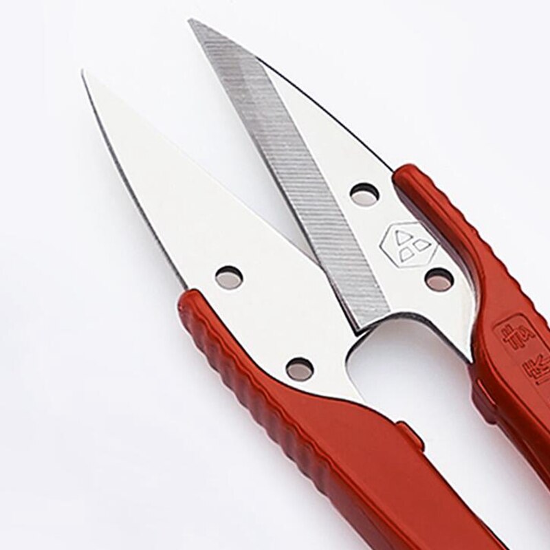 Mini Scissors Nipper Super-sharp stainless steel blades Spring-action jaws Scissors DIY Craft Needlework embroidery sewing tools