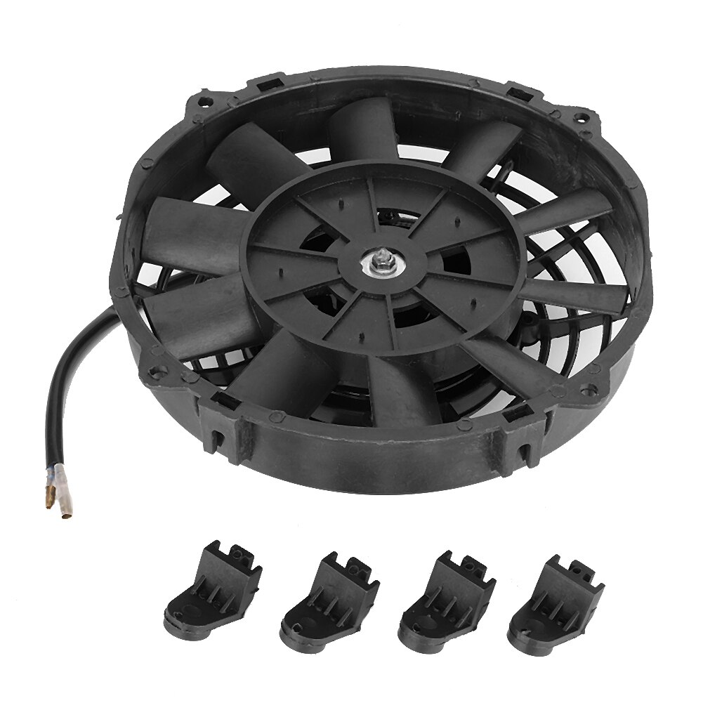 Universal Cooling Fan 8in 12V 80W Car Air Conditioner Condenser Cooling Fan Radiator cooling fan Universal fan motor Accessories