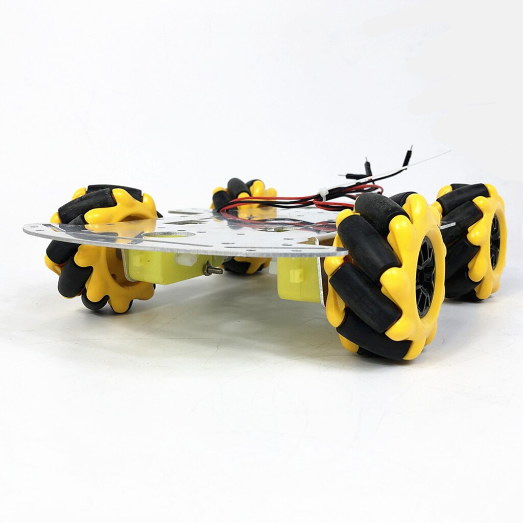 Smart Car Robot with Chassis And Kit (TT Motor, Clutch, Mecanum Wheels)