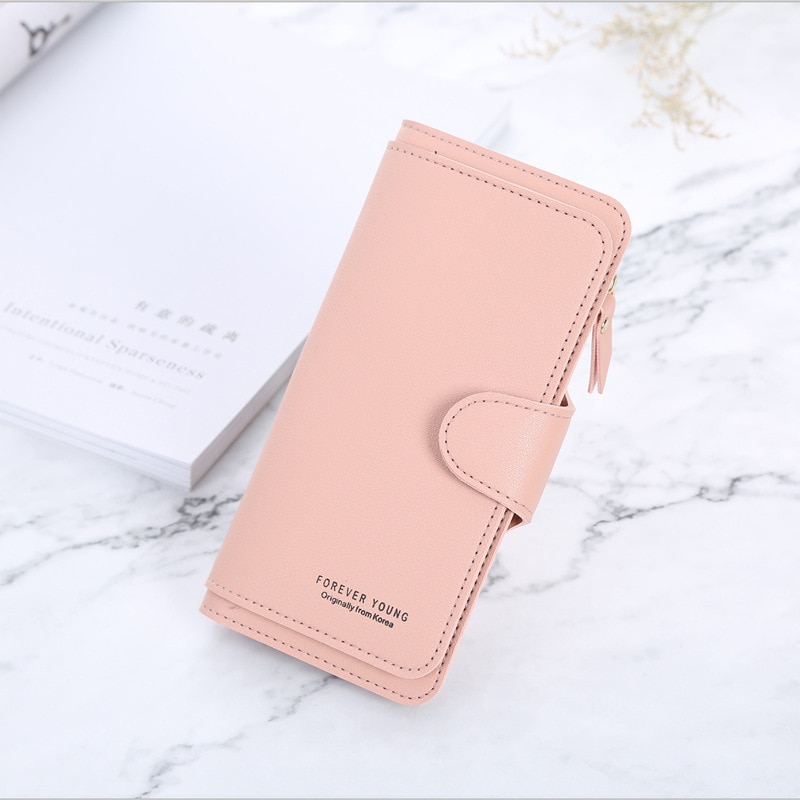 ladies short casual zipper buckle small card bag super soft leather pocket small handbag, wallet, card bag purse: 1-2