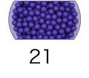 DOLLRYGA 500g 6000 pièces 3d bricolage eau Aqua Spray perles magiques manuel couleurs transparentes perle dans des puzzles pour enfants Art et artisanat: 21