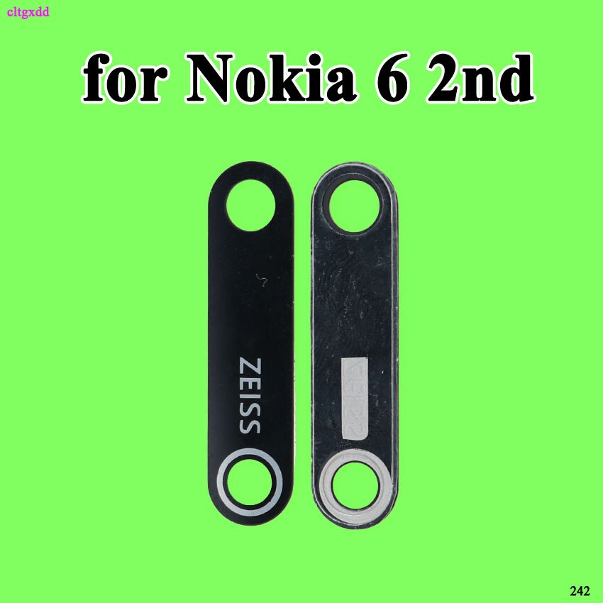 Hinten Zurück Kamera Glas Objektiv Abdeckung Für Nokia 5 6 8X5X6X7 5,1 6,1 8,1 7 Plus Lumia 535 950 950XL 1520 Mit Aufkleber Ersatz