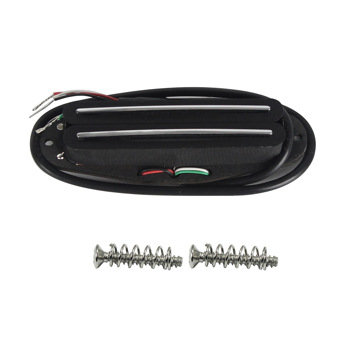 Flor Alnico 5 – micro Humbucker à 4 conducteurs, double rail chauffant, pièces de guitare: Black B