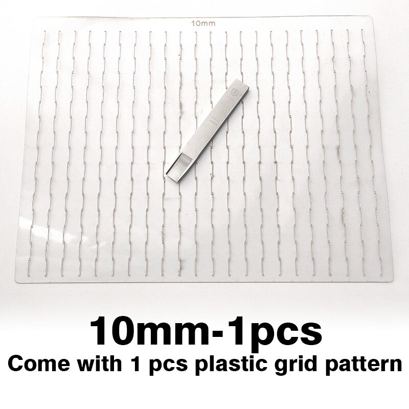 WUTA Original Weaving Slot Hole Punch Tools Woven Style Leather Chisel Tools BV Belt DIY Woven Pattern Cutter for Hand Work