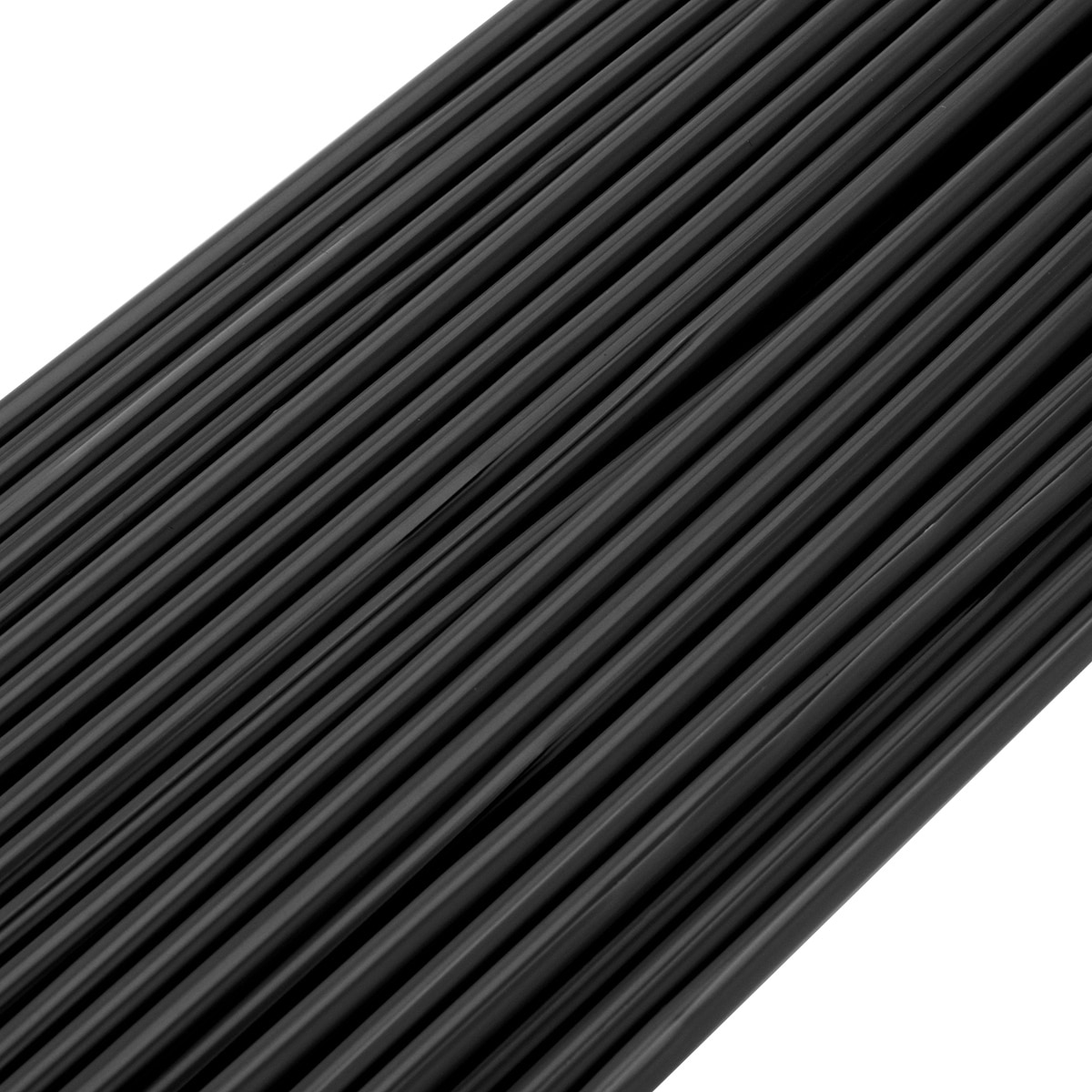 75 PCS Bike Spoke Spoke Skins Covers Motorcycle Motocross Dirt Bike MTB Wheel Rim Spoke Wraps Protector Kit (Black)