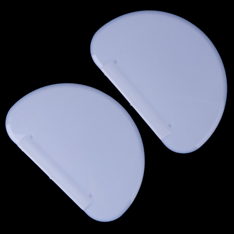 Round Plastic Dough Pizza Cutter Pastry Slicer Blade Bread Pasty Scraper Blade Kitchen Tool