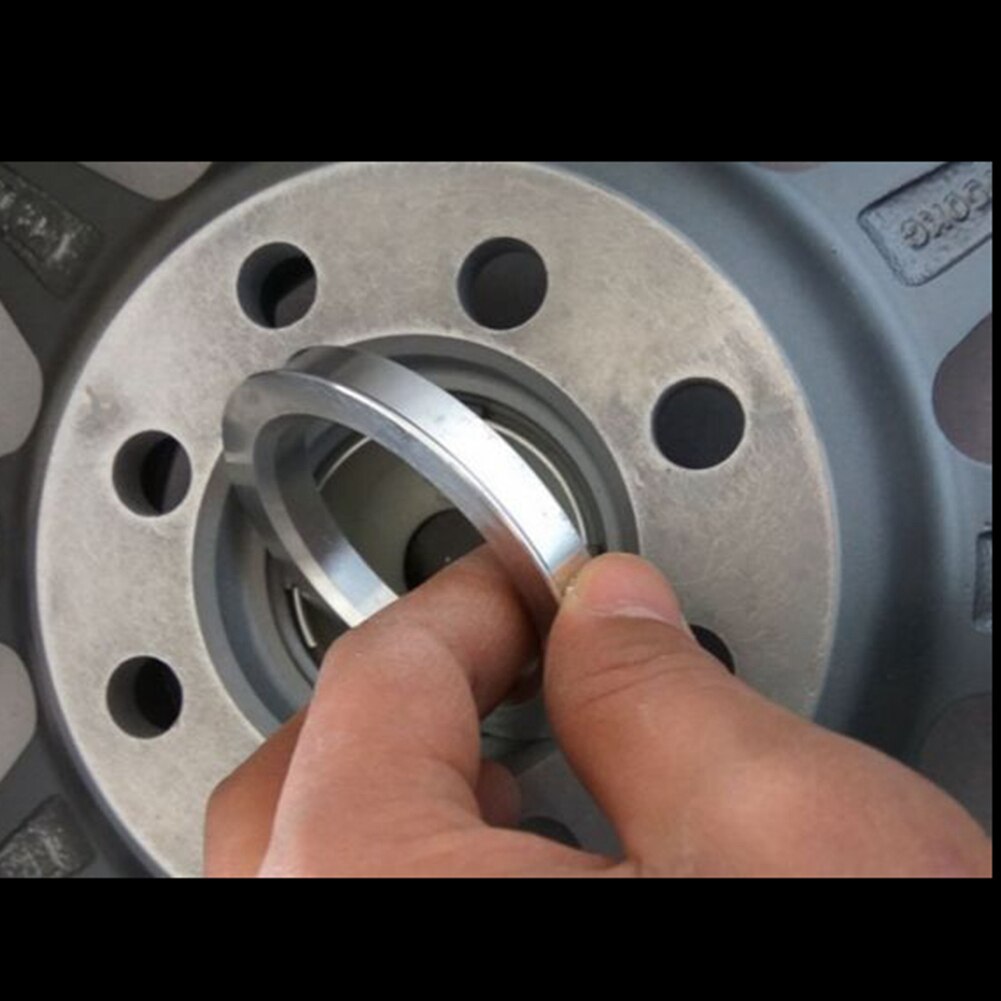 4pc Aluminum Hub Center Rings 108mm OD to 106/100/87/78/67mm ID Vehicle Hub Wheel Center Bore Ring