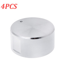 4PCS Metal Switch Knob Gas Stove Accessories Burner Oven Kitchen Parts Replacement Rotary Switch Round Knobs