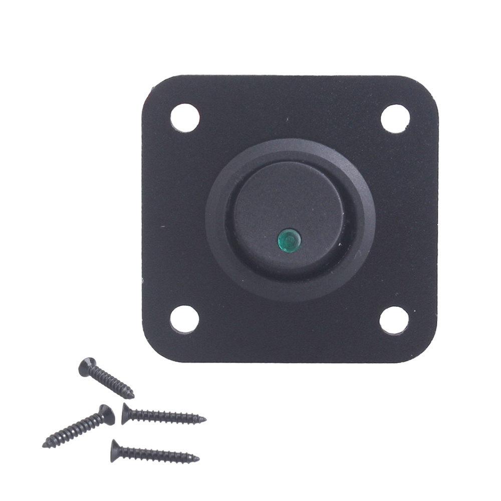 Panel de interruptor de palanca Universal de 12V, 1-5 entradas, USB, para coche, barco, camión, RV marino, accesorios de estilo LED azul, interruptor basculante marino: Naranja