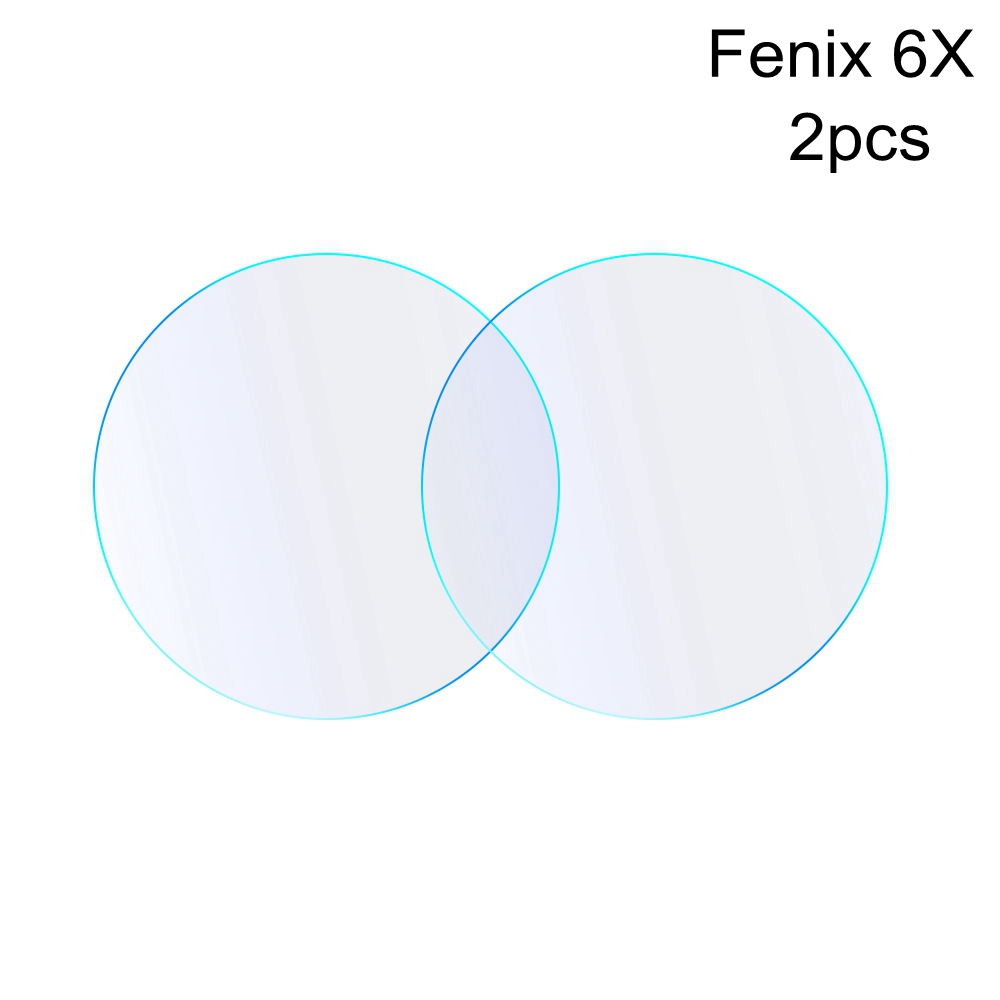 2Pcs Hydrogel Film Screen Protectors Voor Garmin Fenix 6 6S 6X Pro Sapphire Solar 2.5D Soft Tpu Clear horloge Shockproof Cover Case: For Fenix 6X