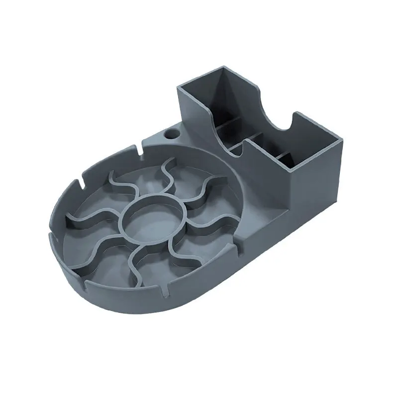 Meerkleurig Siliconen Afvoerrek voor Tumbler 40oz Cup Droogrekken Stro Beker Deksel Houder Waterfles Accessoires Droogstation: Ivoor