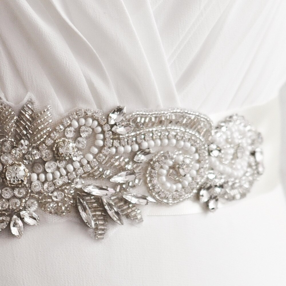 Strass Preals ceinture robe de mariée ceinture nouvelle bohème Shinny ceintures pour événement chine pas cher ZA028