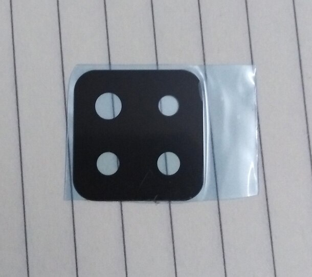 Originale p30 obiettivo di macchina fotografica posteriore posteriore di vetro della copertura per Cubot P30 MT6763 Octa Core Android 9.0 6.3 &#39;&#39;FHD Pollici smartphone