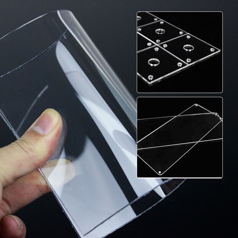Pc Blad Transparante Plastic Plaat Polycarbonaat Board Dikte 2Mm-5Mm