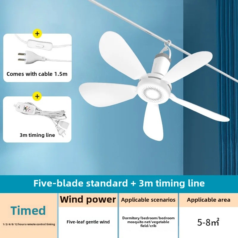 Liten veggmontert elektrisk vifte for hjem og studenthjem, ingen boring nødvendig, ideell for veggdekorasjon på baderom og kjøkken: Oransje