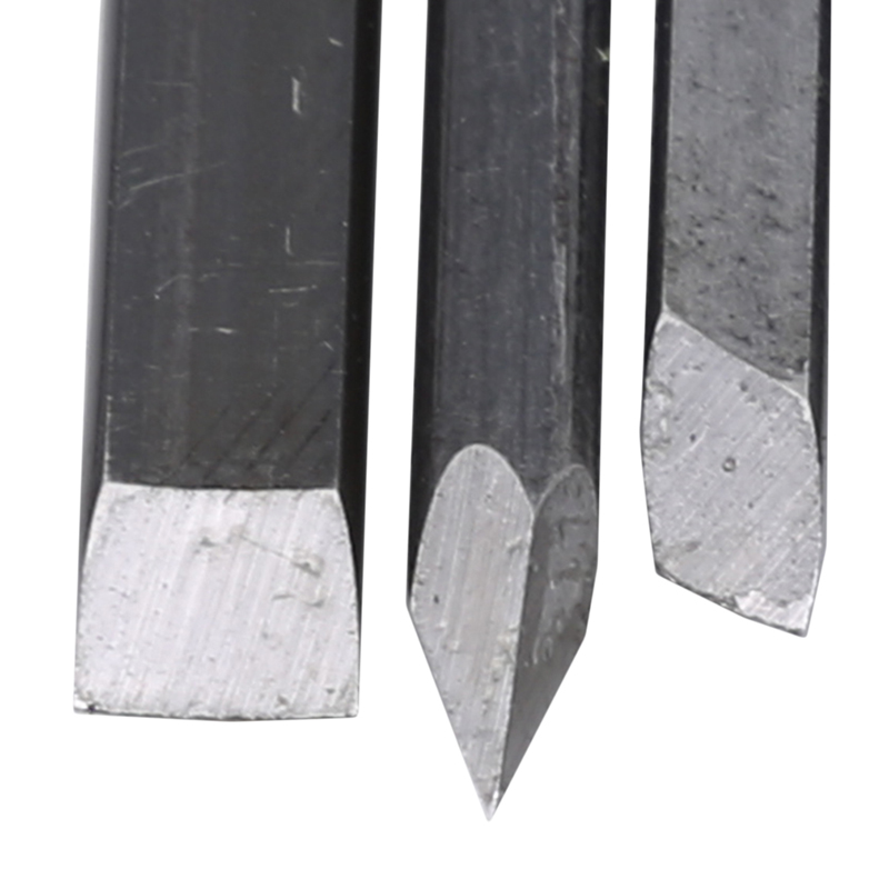 10 stk. kulstofstål sten udskæring kniv gravering kniv skulptur sten mejsel træ udskæring værktøj sæt