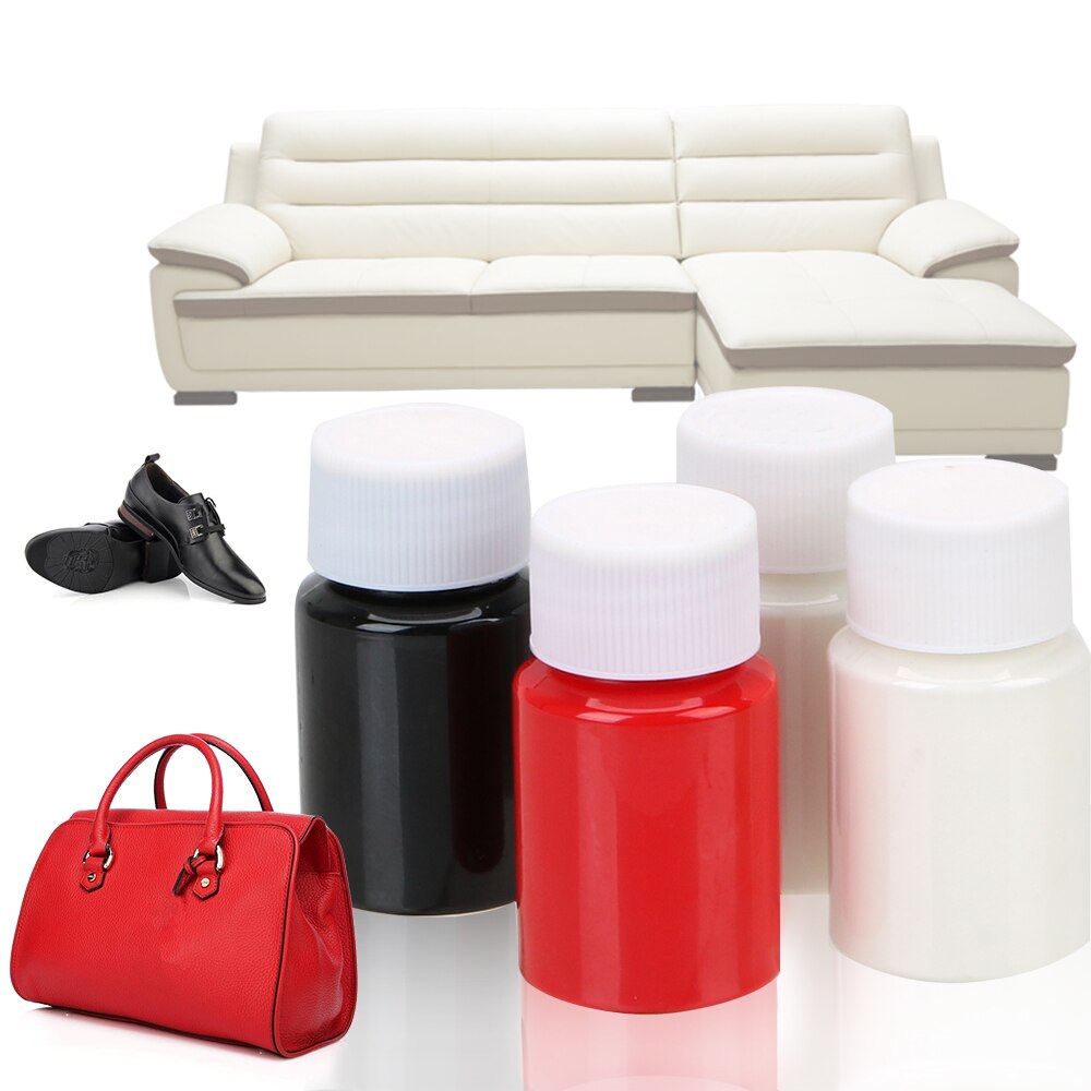 Forauto 30Ml Universele Lederen Reparatie Tool Autostoel Sofa Jassen Holes Scratch Scheuren Leer En Vinyl Restorer Geen Warmte vloeibare