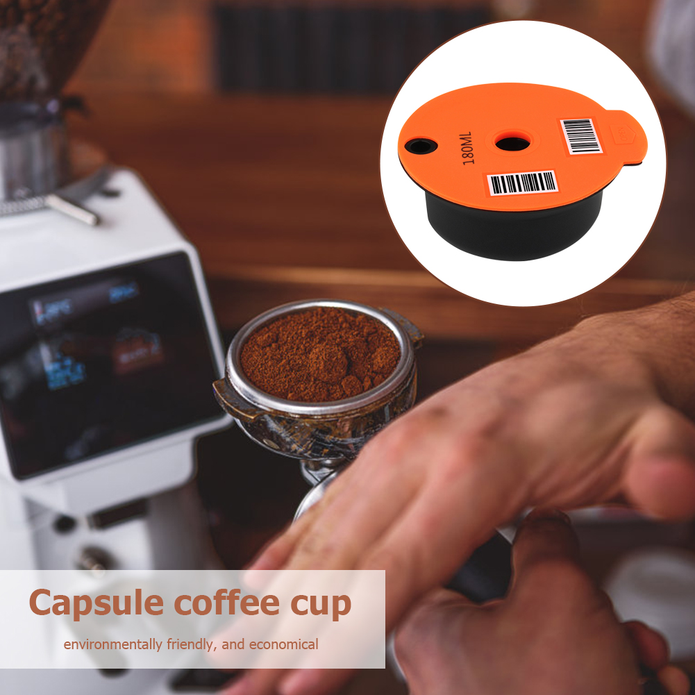 60ml/180ml genopfyldelige kaffekapsler til tassimo bosch maskine genanvendelig kaffepude crema maker miljøvenlig cafe køkken gadget