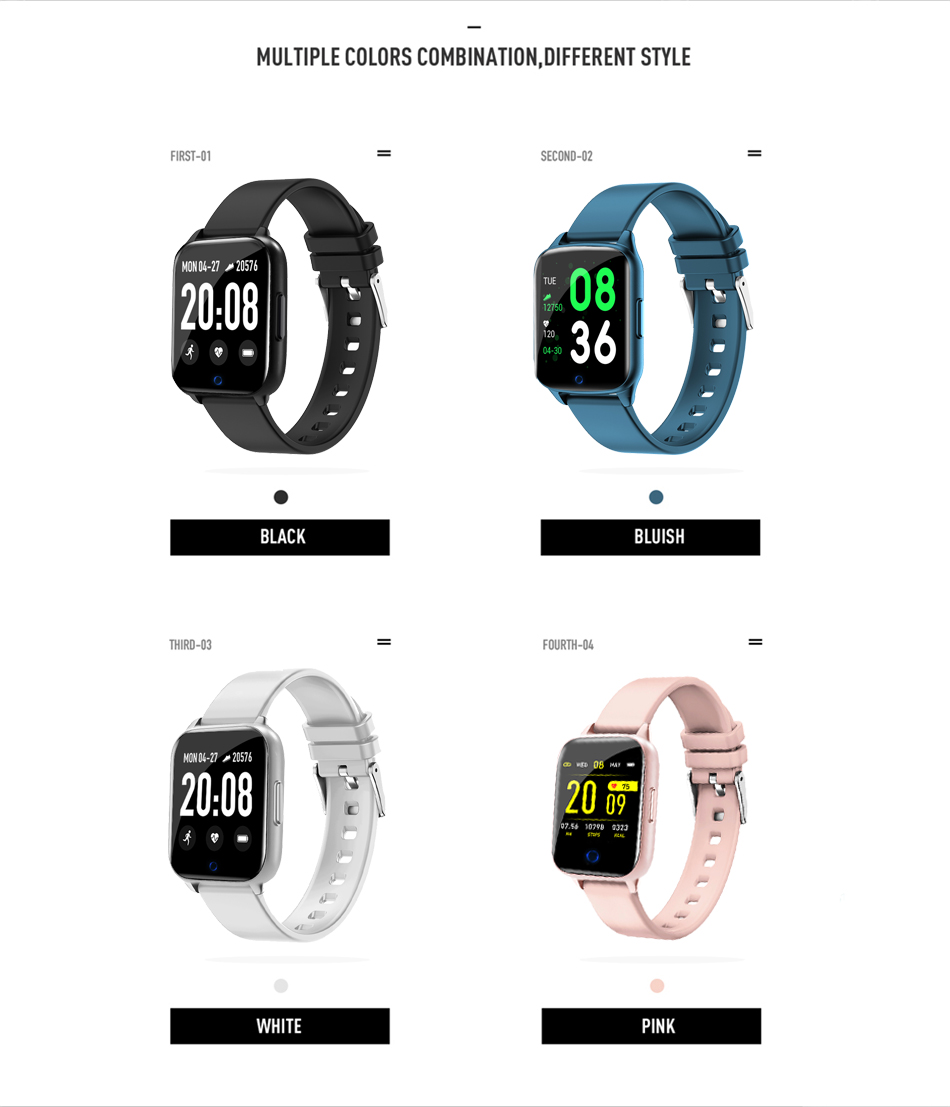 LIGE femmes montre intelligente femmes sport étanche pour iPhone smartwatch moniteur de fréquence cardiaque fonction de pression artérielle Fitness tracker
